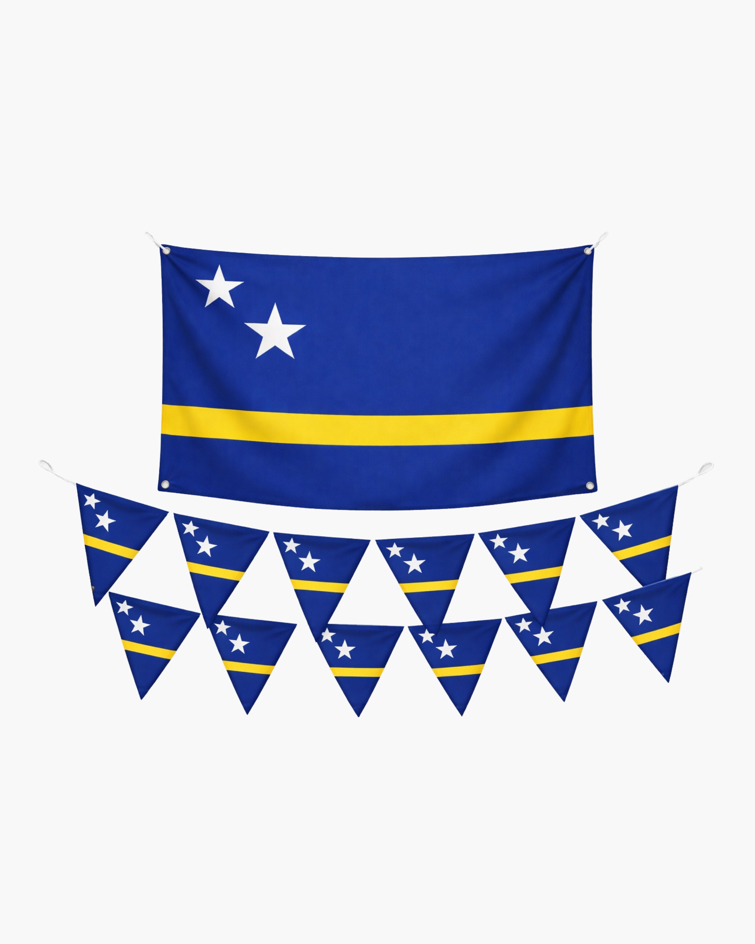 Curaçao Vlag + Slingers