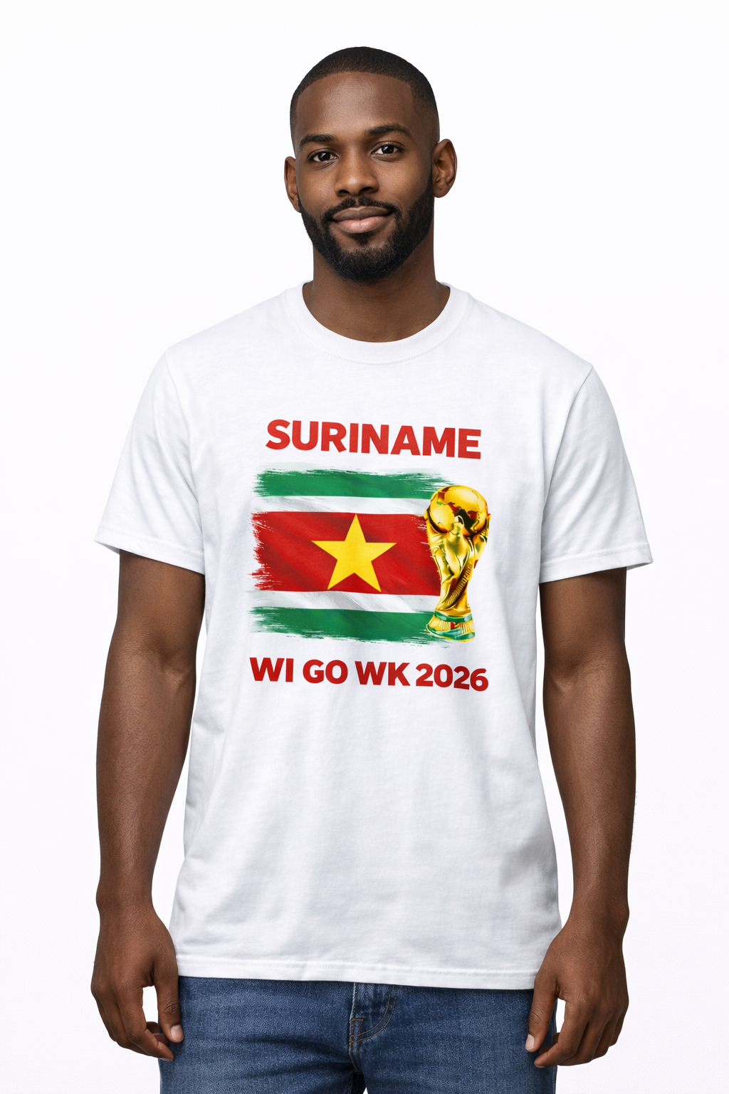 Suriname PREMIUM T-Shirt Wi Go WK 2026